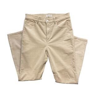 NWOT Ivory Corduroys Pants Size 28/6 Modern Straight Corduroy